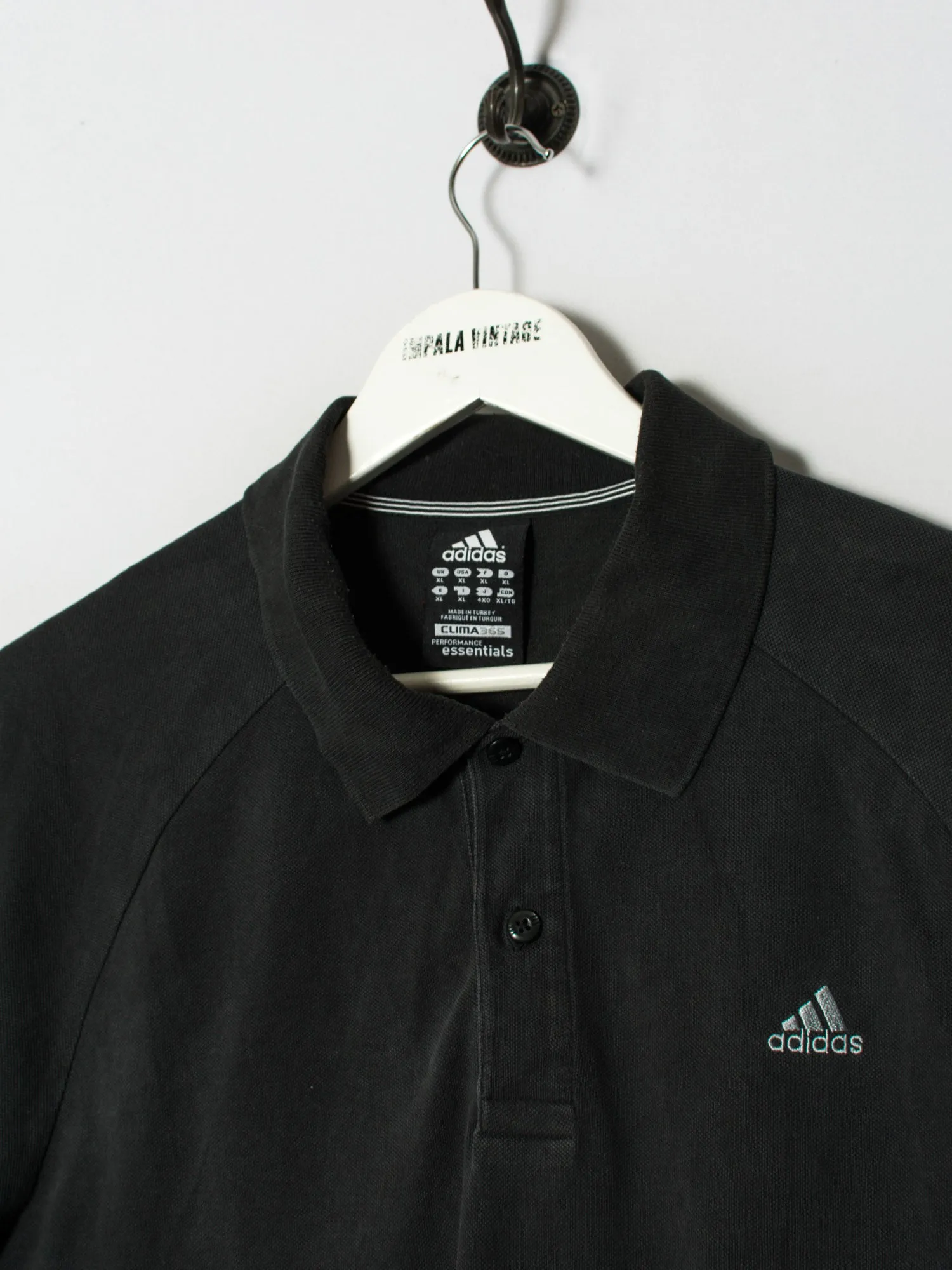 Adidas Black I Long Sleeves Poloshirt