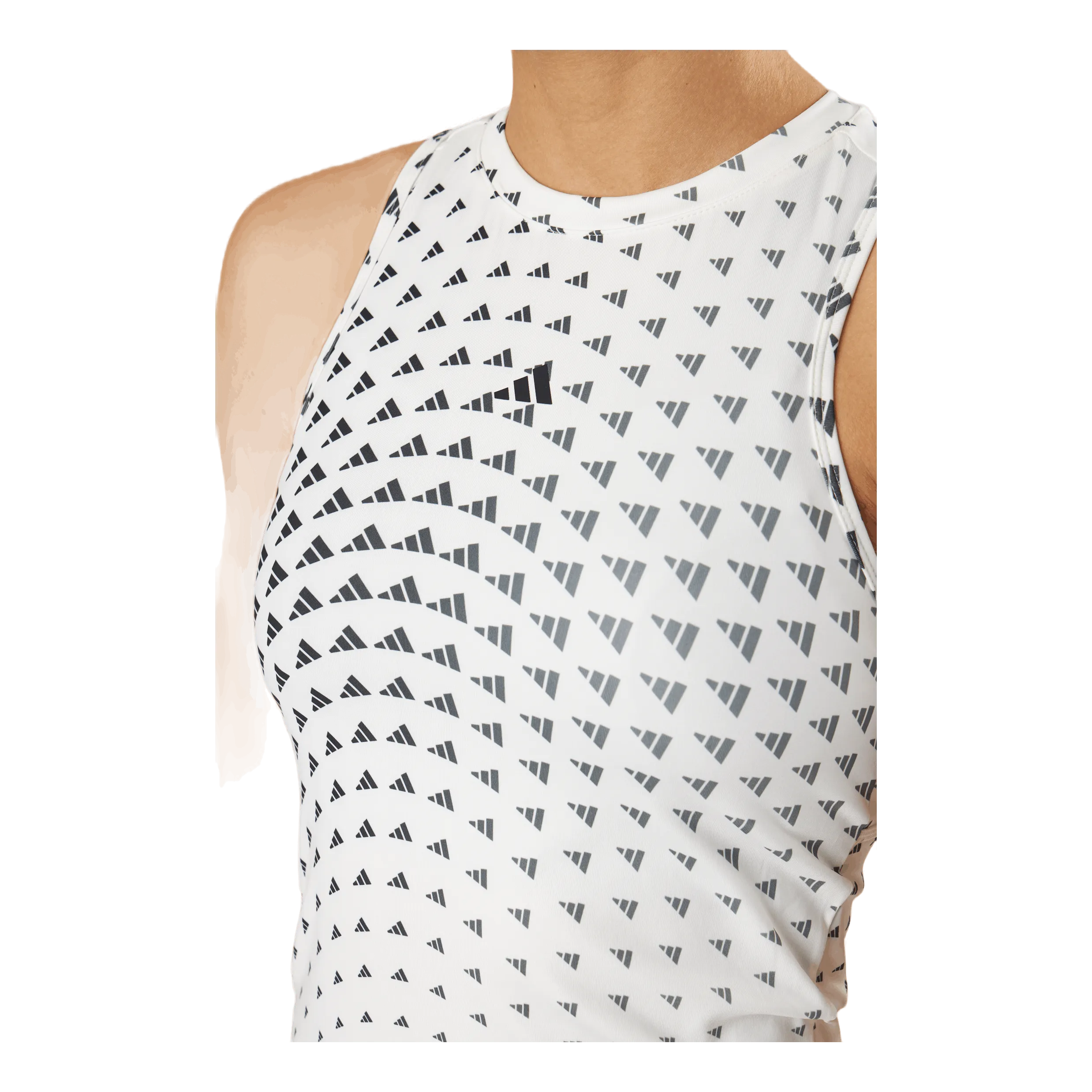 Adidas Brand Love Performance Tank Top Off White