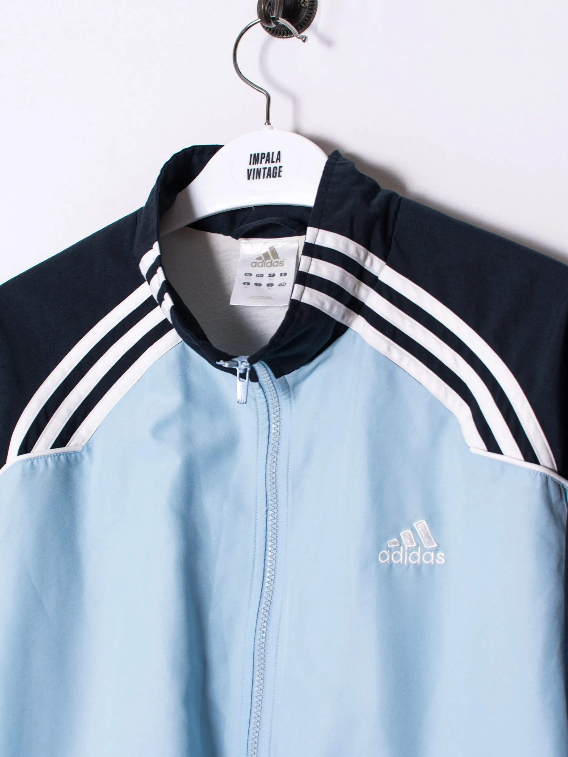 Adidas Light Blue Track Jacket