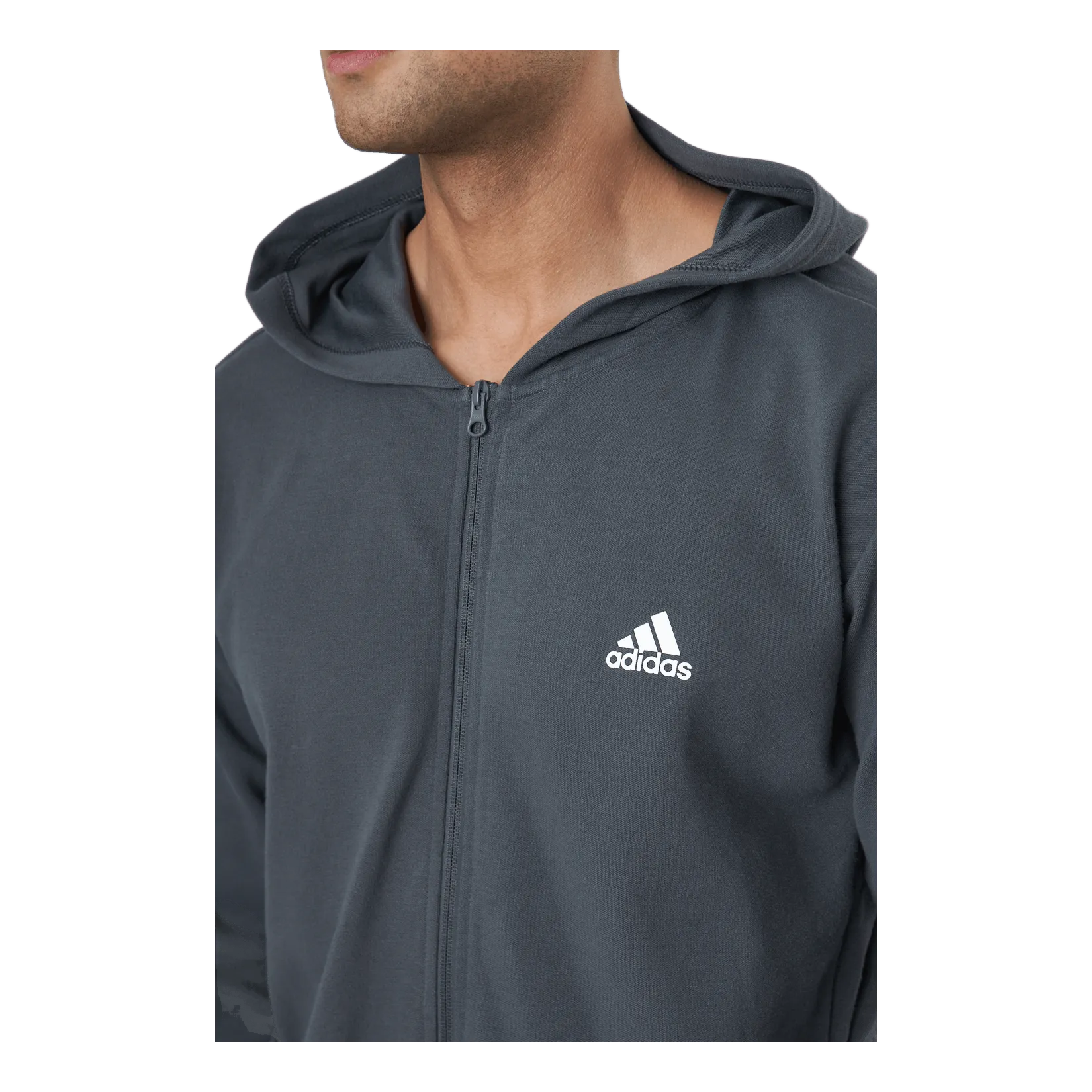 Adidas Motion Fz Hood Grey Six