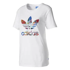 Adidas Originals Graphic Logo Trefoil Tee W (white)