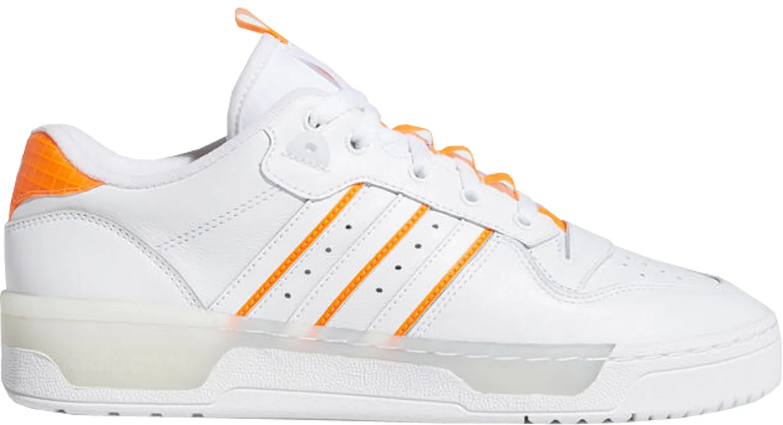 adidas Originals Rivalry Low Cloud White Solar Orange