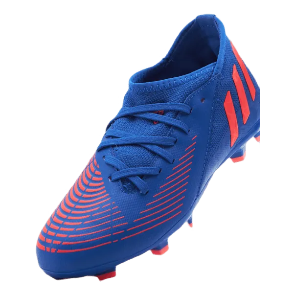 Adidas Predator Edge.3 Firm Ground Boots Hi-Res Blue / Turbo / Hi-Res Blue