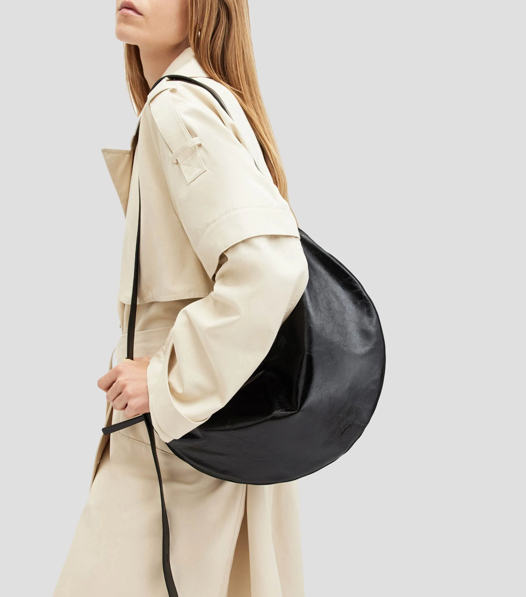 AllSaints Bolso Shoulder en piel Mujer