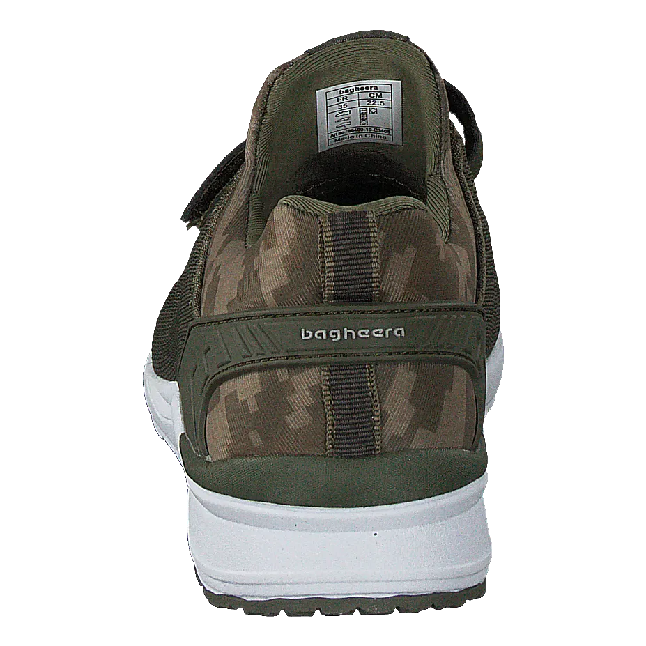 Bagheera zapatos Dash Jr Green/White