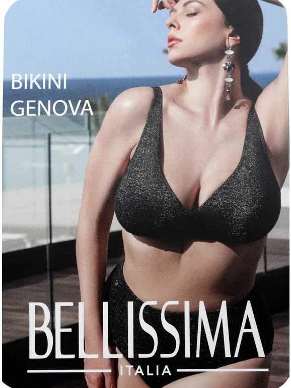 Bellissima GENOA Bikini de mujer de lúrex, copa C