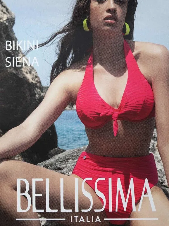 Bellissima SIENA Bikini de mujer copa B sin forro y con aros