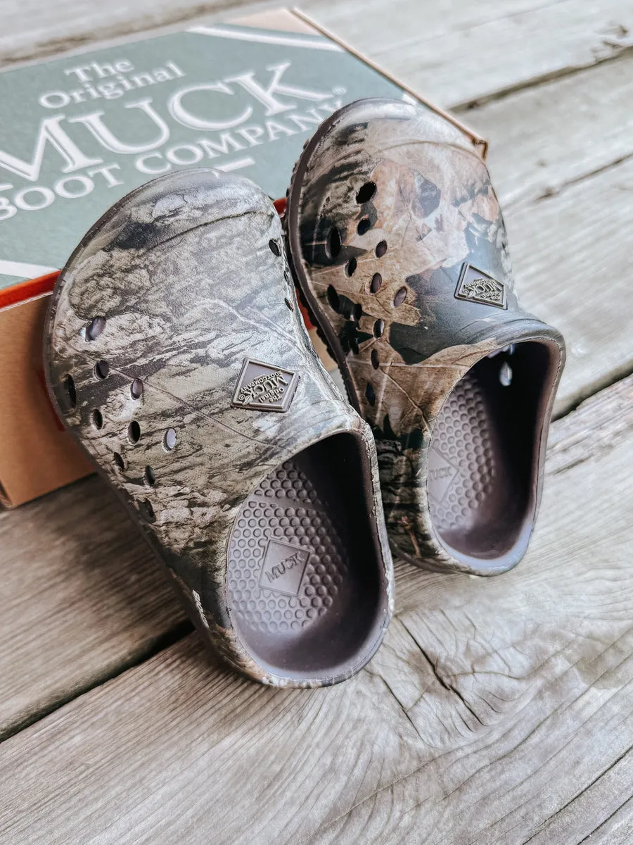 BIG KIDS' MOSSY OAK® COUNTRY DNA™ MUCKSTER LITE EVA CLOG-