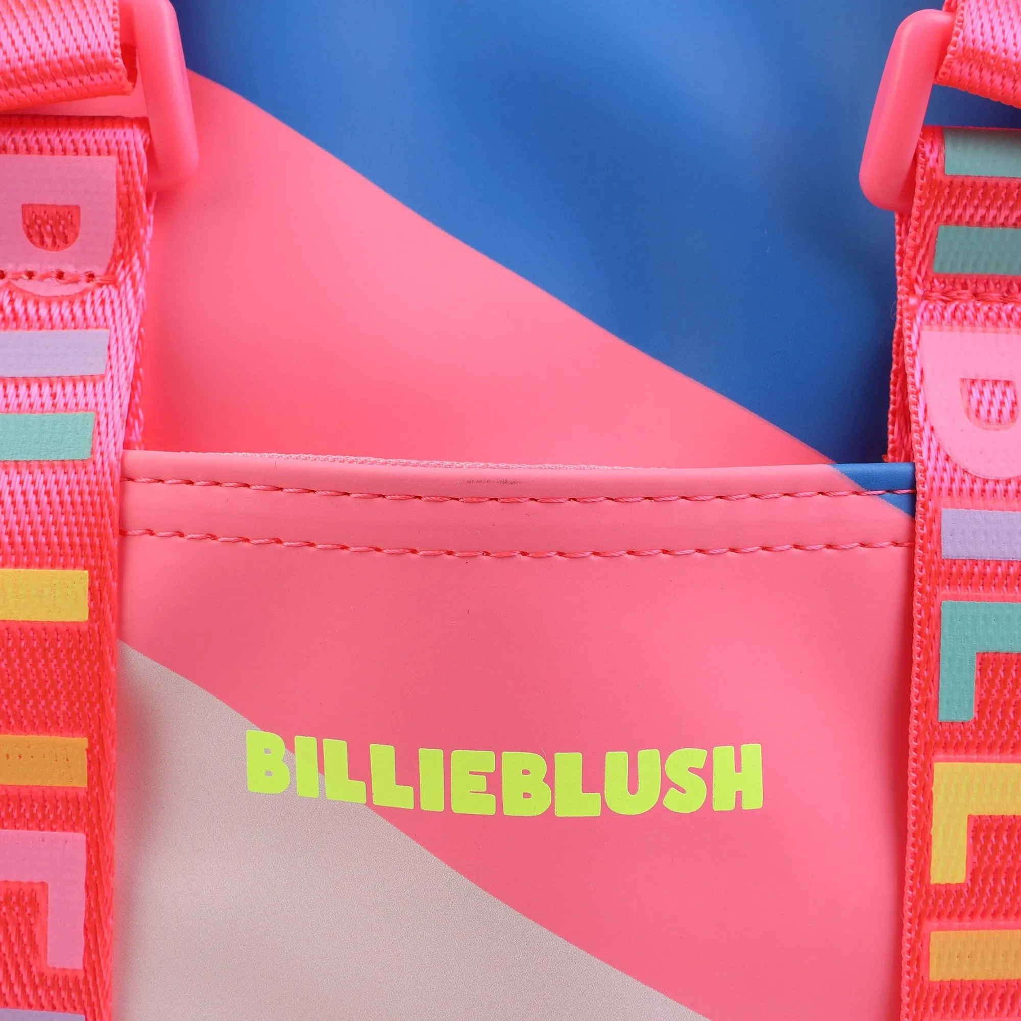 BILLIEBLUSH Mochila de rayas multicolores