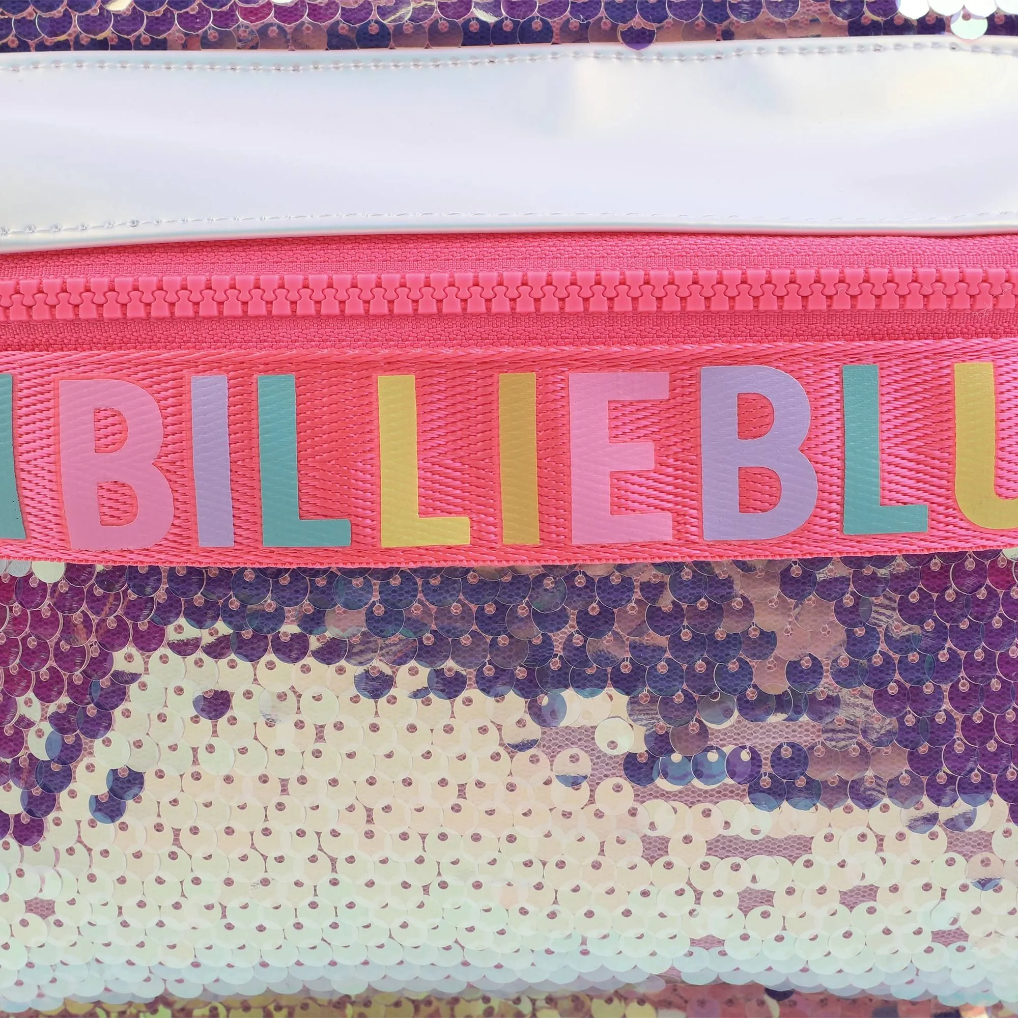 BILLIEBLUSH Mochila lentejuelas brillantes