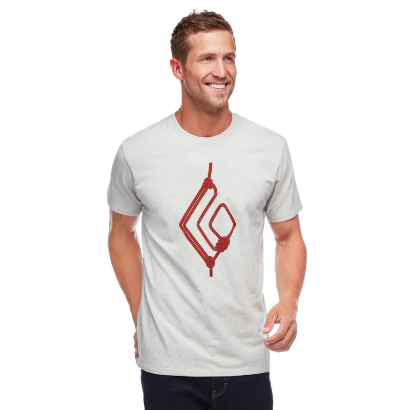 BLACK DIAMOND Rope Diamond Tee (Birch Heather) Hombres