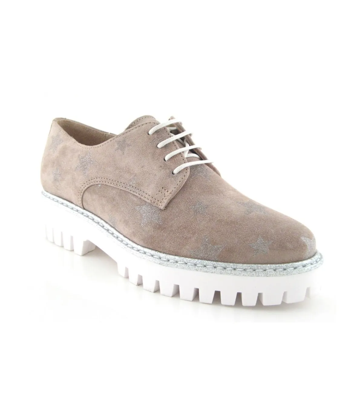 Blucher de cordones para mujer