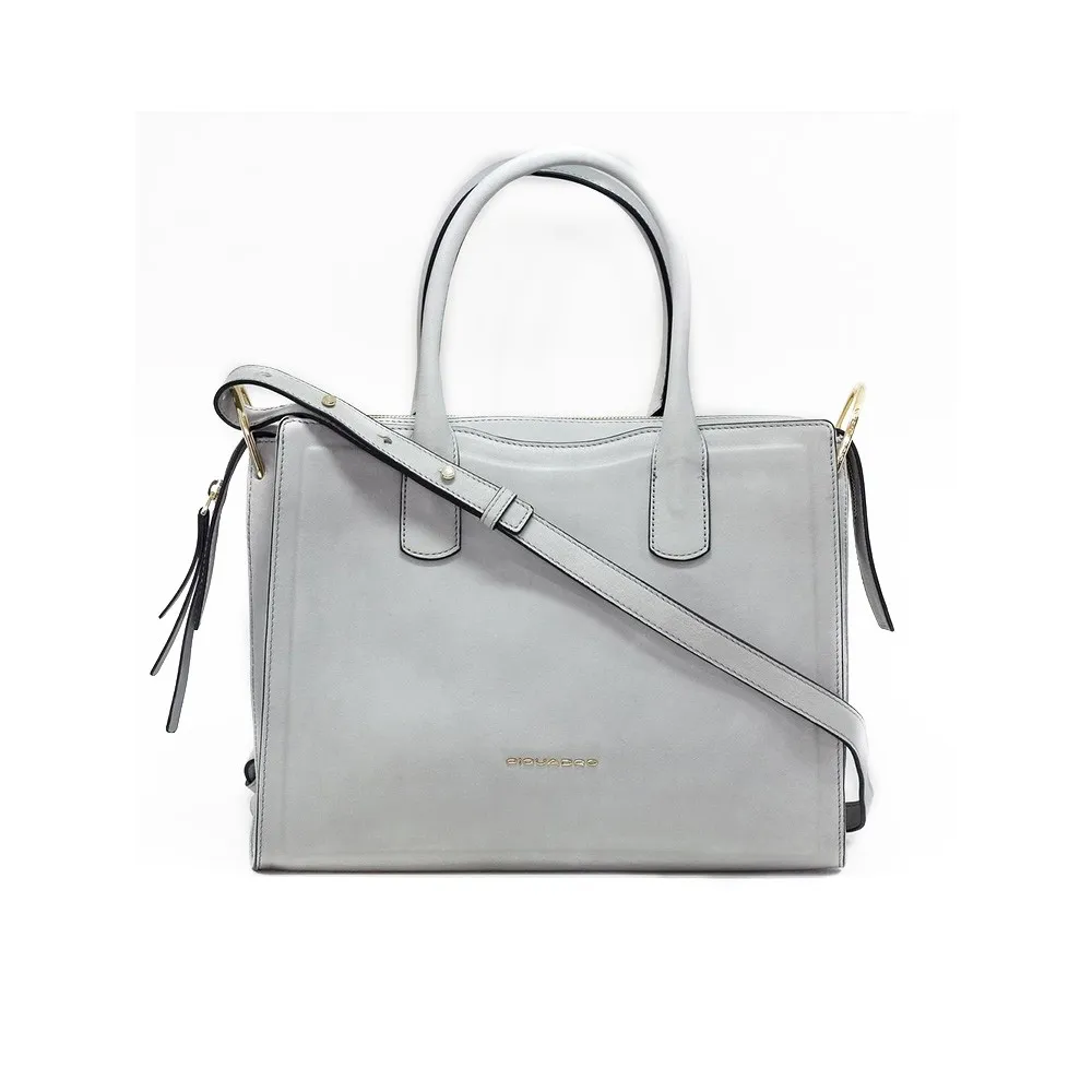 Bolso de Piel Piquadro CA5129W102/GR Color Gris