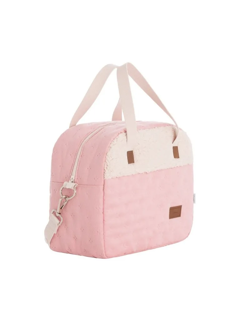 BOLSO MATERNAL PROME SOFT WINTER ROSA 18x41x31 CM