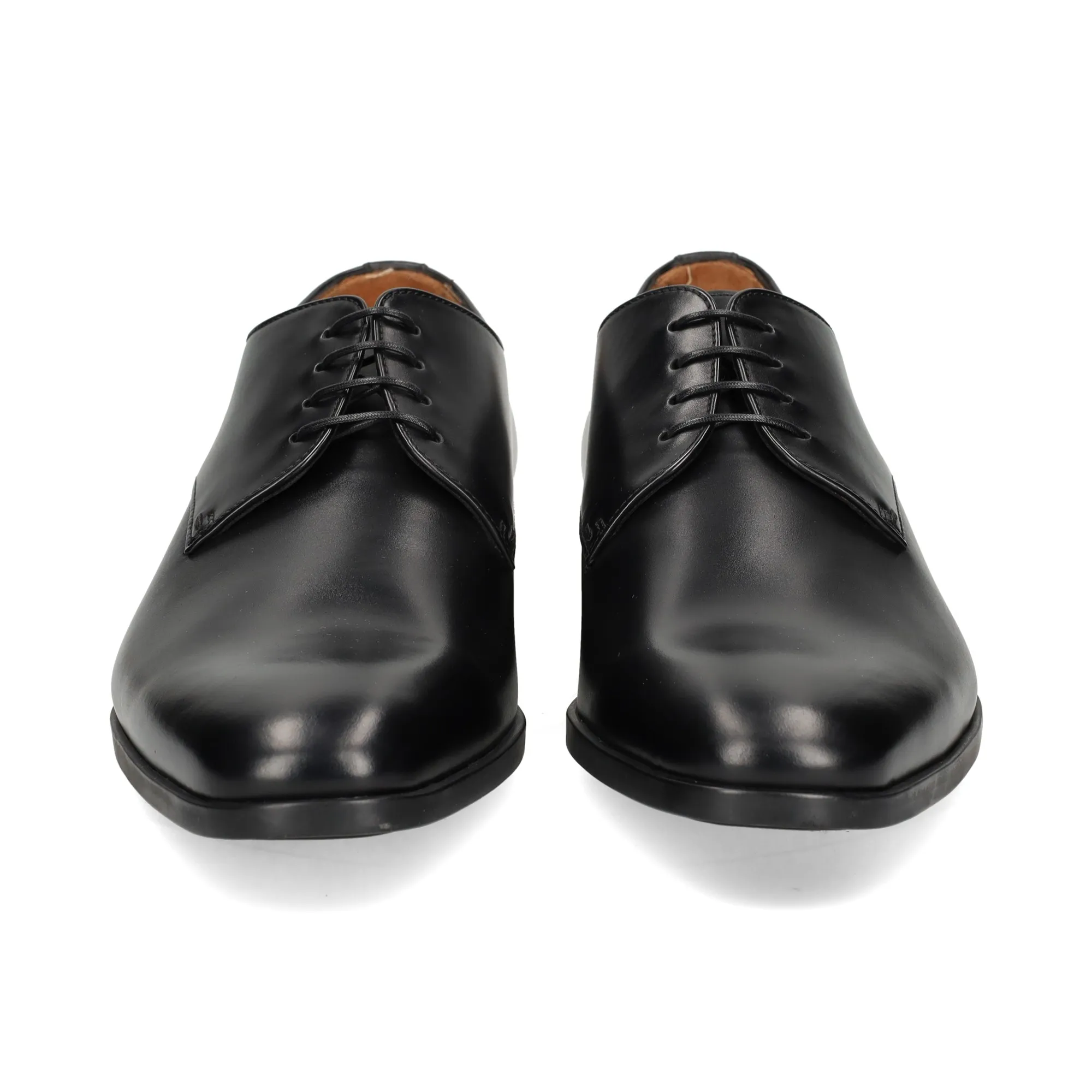 BOSS Zapatos de vestir de Hombre 001 NEGRO