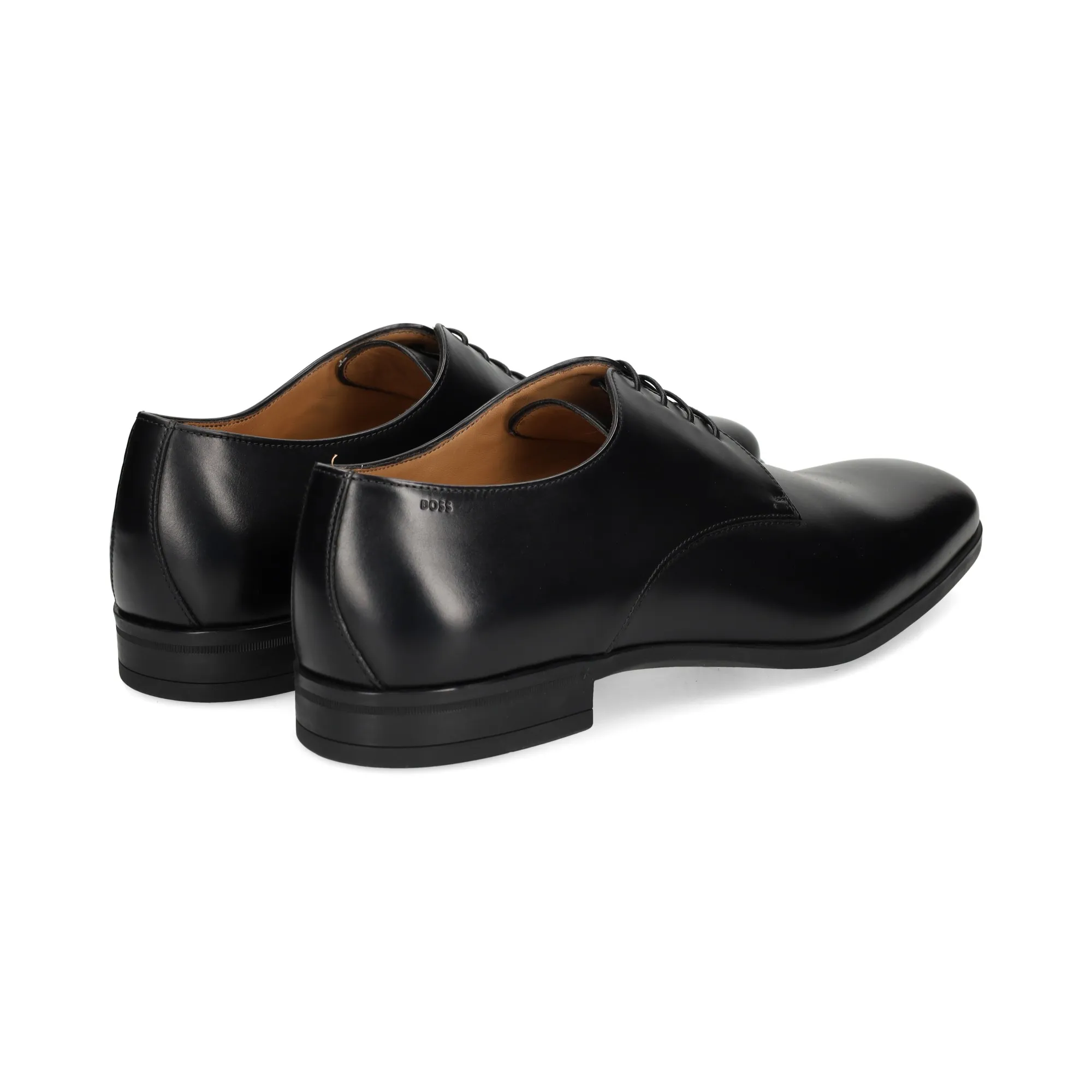 BOSS Zapatos de vestir de Hombre 001 NEGRO