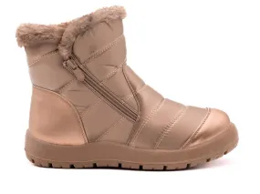 BOTAS DE PELO MUJER IMPERMEABLES VICMART 618 BEIGE