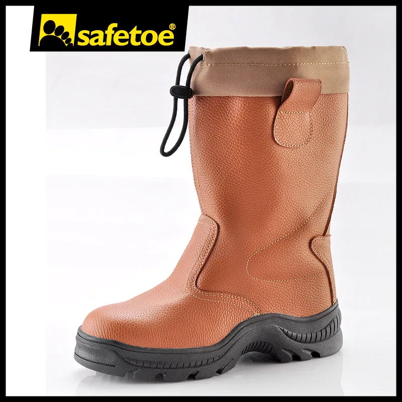 Botas de Trabajo de Seguridad Cálidas para Invierno H-9426 Marrón