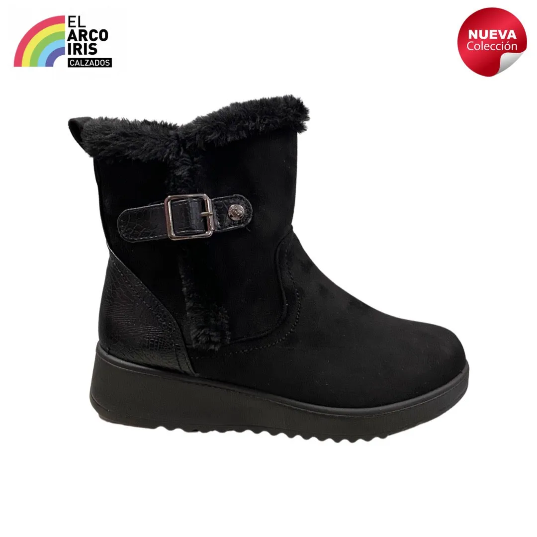 BOTIN MUJER AMARPIES 22411 NEGRO