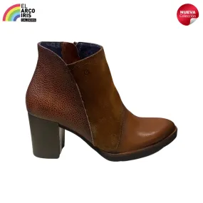 BOTIN MUJER FLUCHOS D8594 CUERO