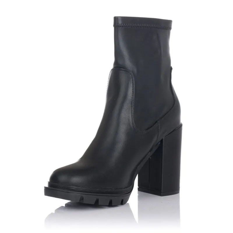 Botines De TacÓn Gioseppo 67452 Mujer Negro