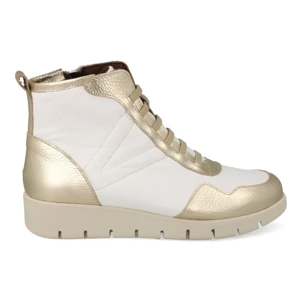 BOTINES DEPORTIVOS MUJER BLANCOS MOD. SPACE BLANC