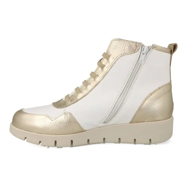 BOTINES DEPORTIVOS MUJER BLANCOS MOD. SPACE BLANC