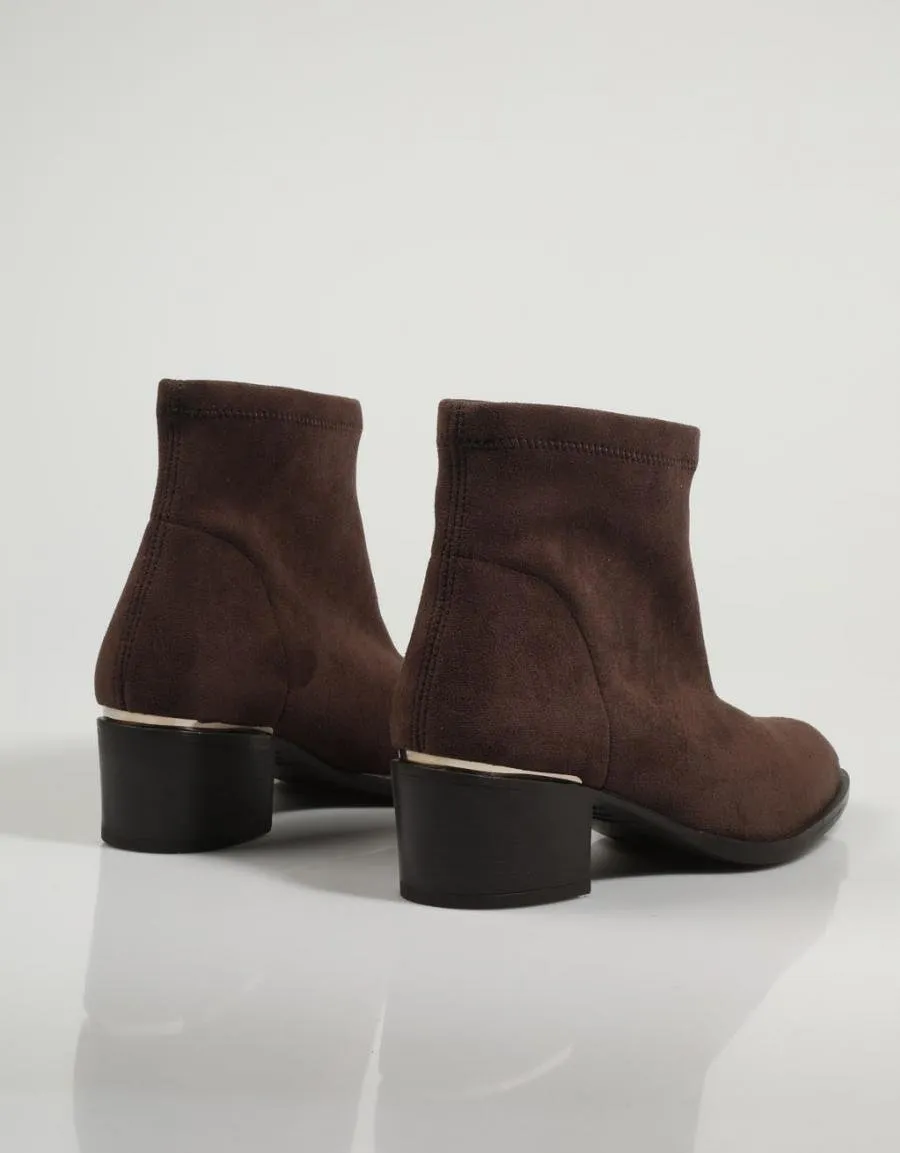  botins MISS ELASTIC 77410 en Castanho 80837