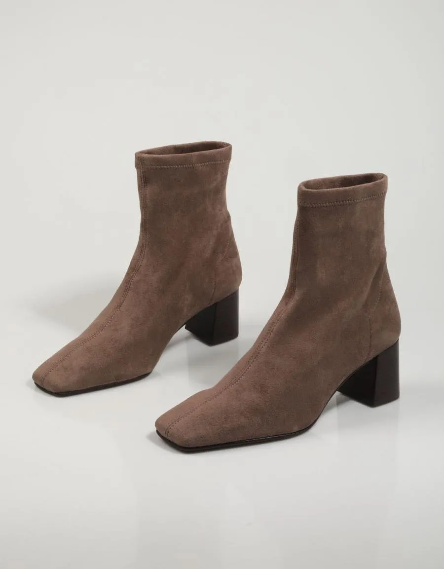  bottines MISS ELASTIC 77620 en Taupe 80849