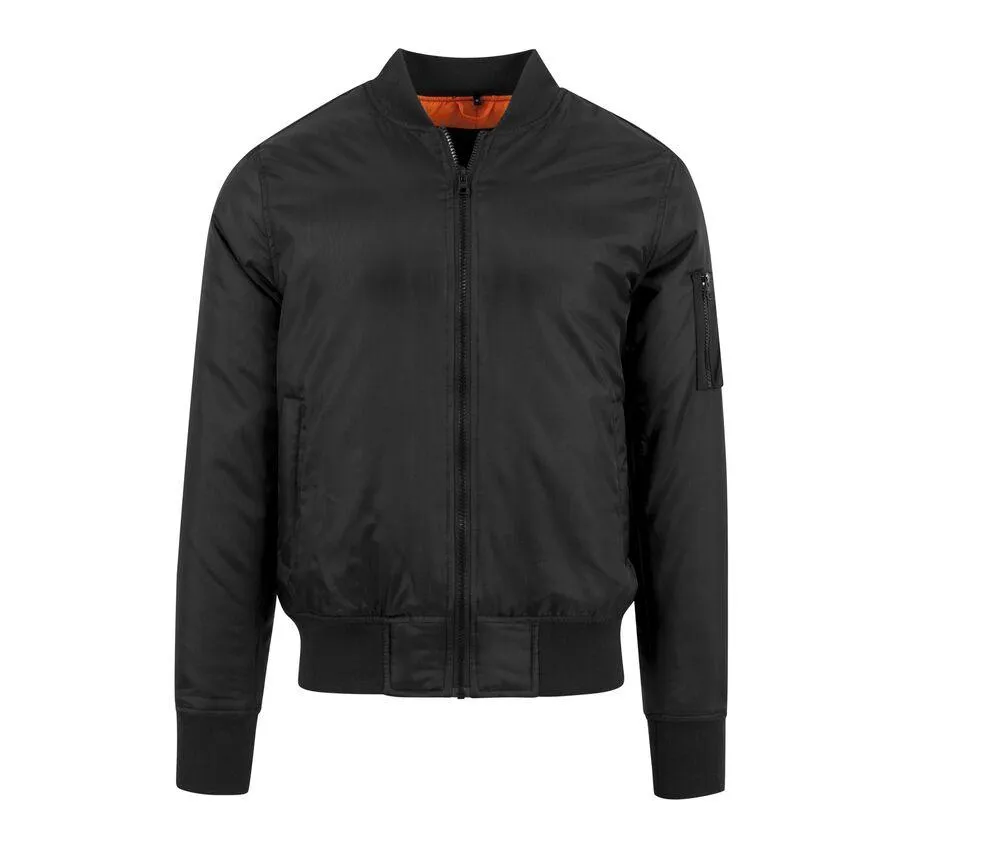 Build Your Brand BY030 - Chaqueta bomber BY030 - Black