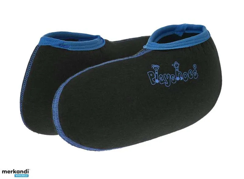 Calcetines Playshoes negro/azul para botas para bebés