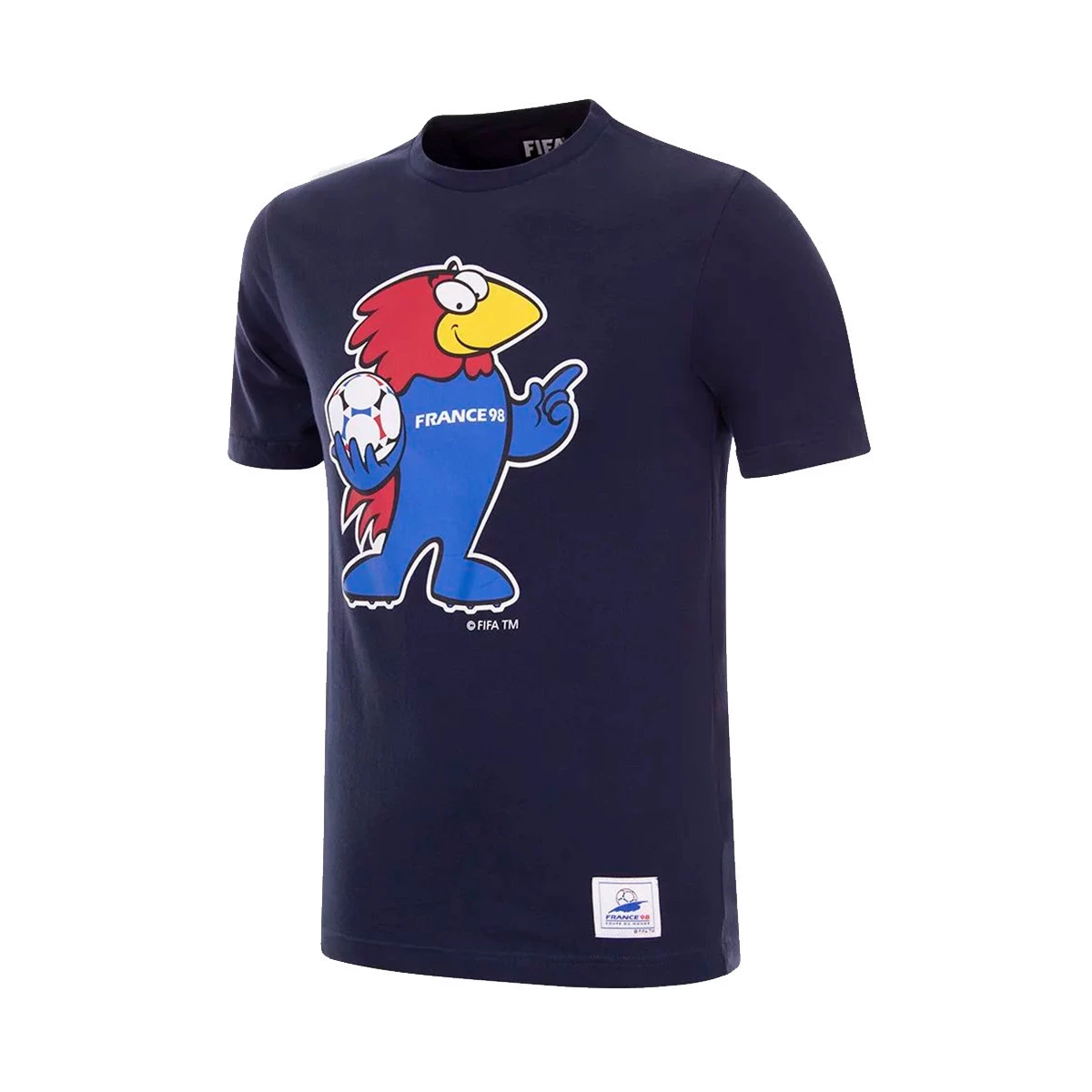 Camiseta COPA 1998 World Cup Footix Mascot