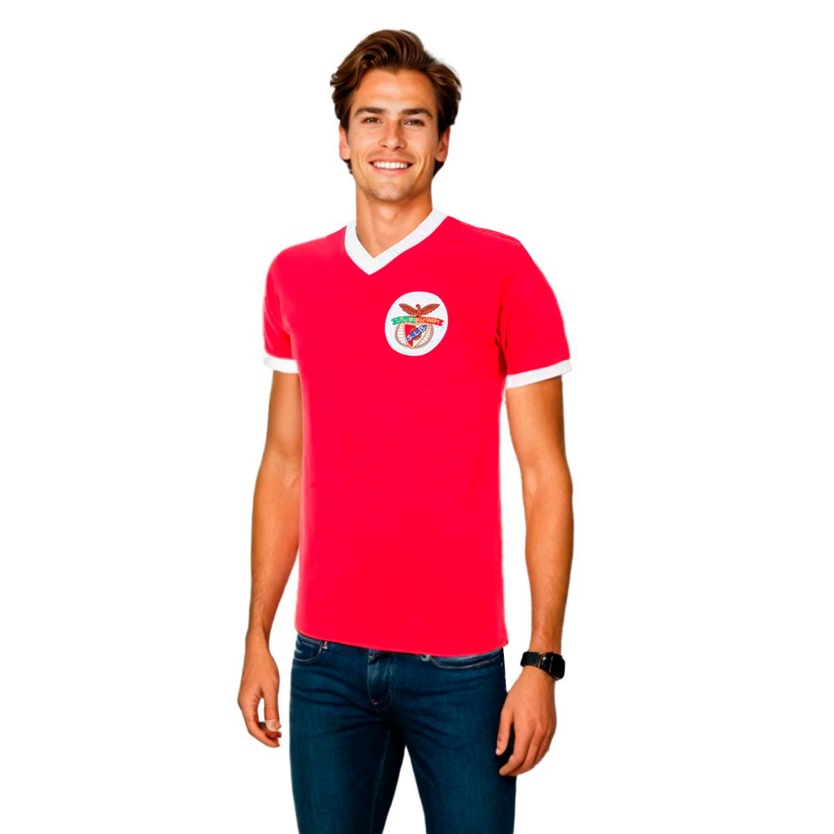 Camiseta COPA SL Benfica 1974 - 75 Retro