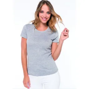 CAMISETA DE TRABAJO MUJER M/C ALGODÓN