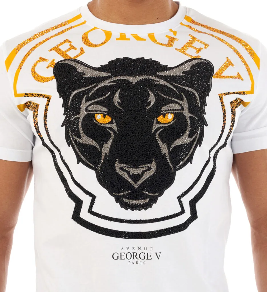 Camiseta GEORGE V - GV2503 WHITE/GOLD