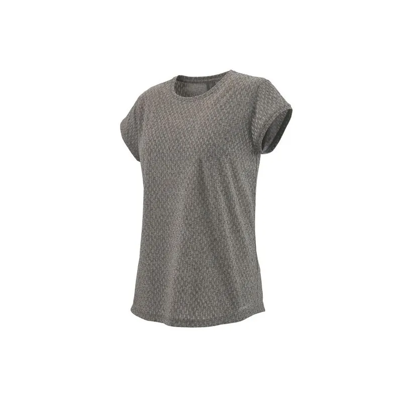 Camiseta Patagonia Ridge Flow (negra) mujer