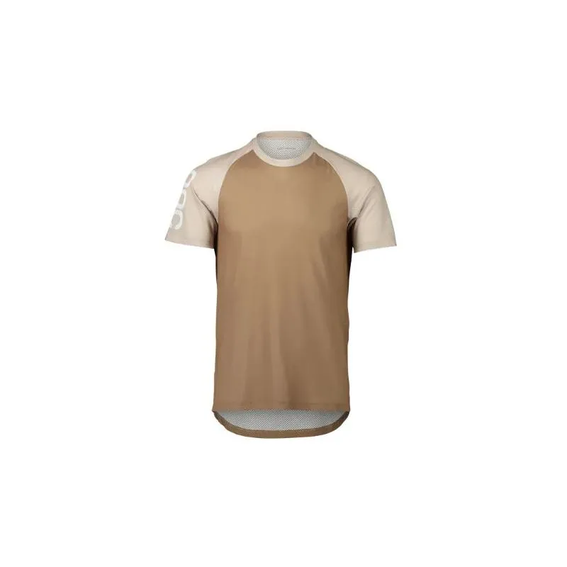 Camiseta POC MTB Pure Tee (Jasper Brown/Lt Sandstone Beige), Hombre