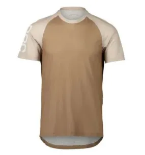 Camiseta POC MTB Pure Tee (Jasper Brown/Lt Sandstone Beige), Hombre