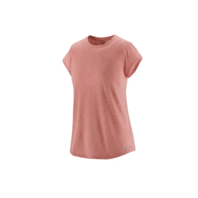 Camiseta Ridge Flow Patagonia (rosa Sunfade) mujer