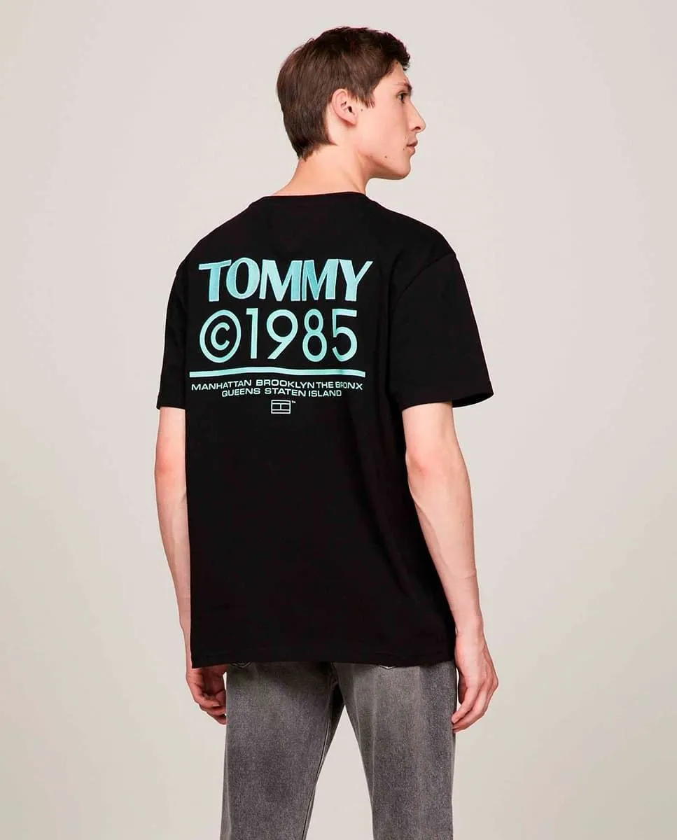 Camiseta Tommy Jeans DM0DM18284 BDS black