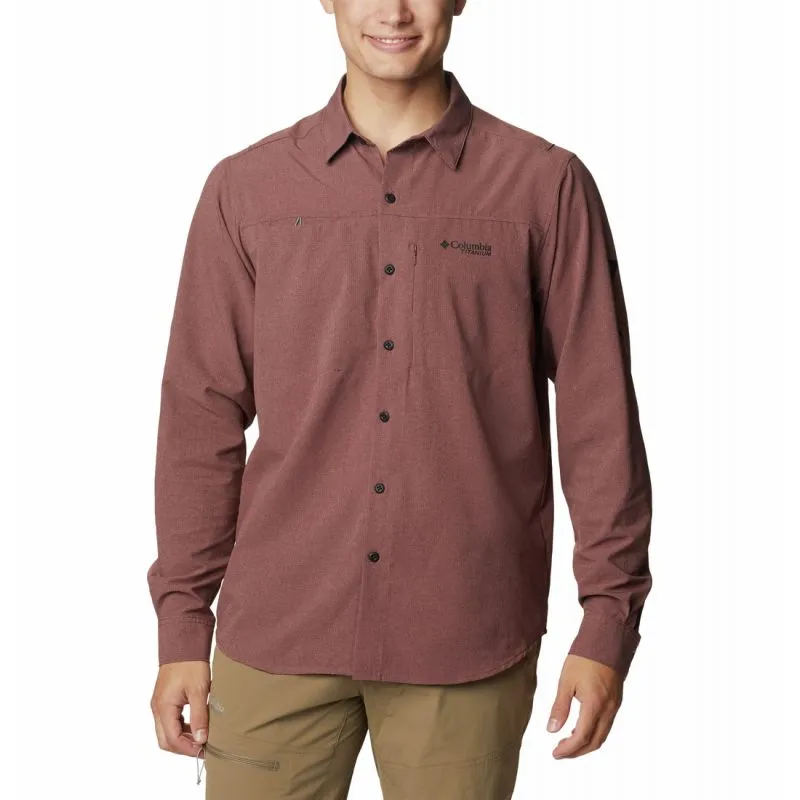 Camiseta técnica Columbia Titan Pass™ 2.0 Irico (Light Raisin) Hombre