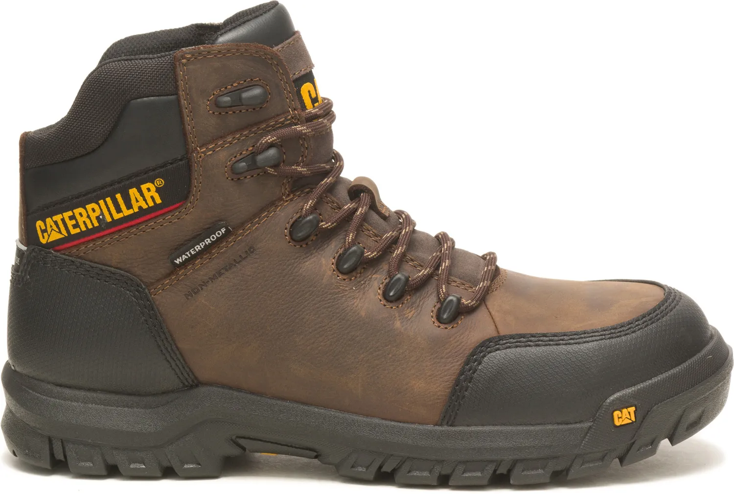 CATERPILLAR  Resorption, para hombre, marrÝn, con puntera comp, EH, WP, senderismo, botas de trabajo