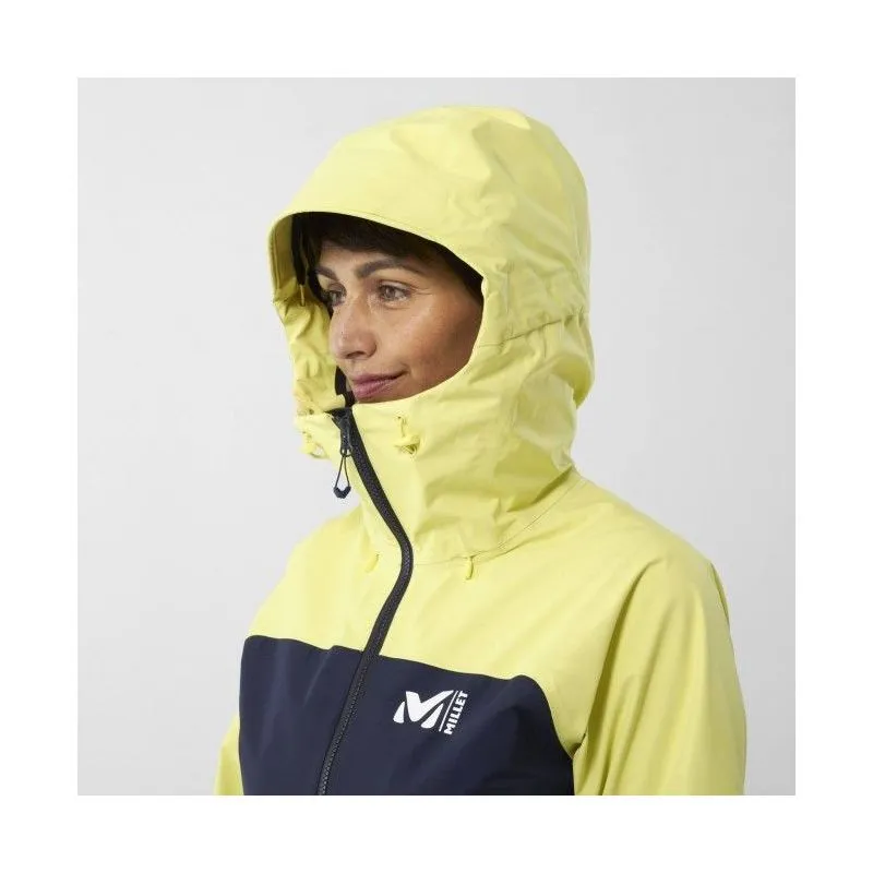 Chaqueta Gore-tex Millet Kamet GTX (azul/amarillo) Mujer