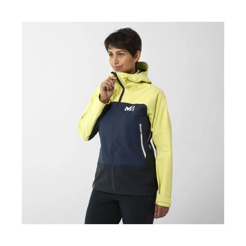 Chaqueta Gore-tex Millet Kamet GTX (azul/amarillo) Mujer