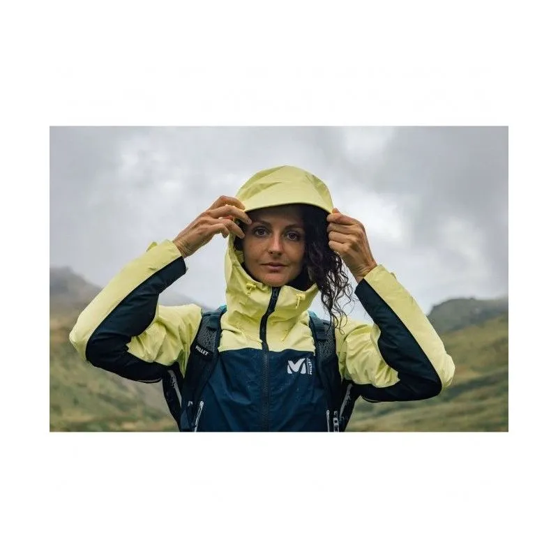 Chaqueta Gore-tex Millet Kamet GTX (azul/amarillo) Mujer