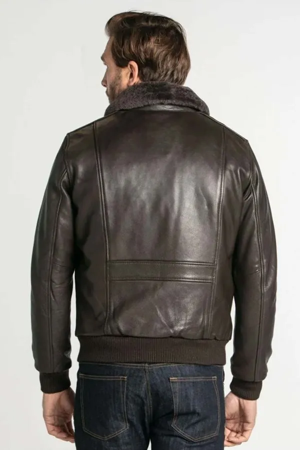 Chaqueta Hombre Daytona Mirage Fur Cow Air Milled Brown