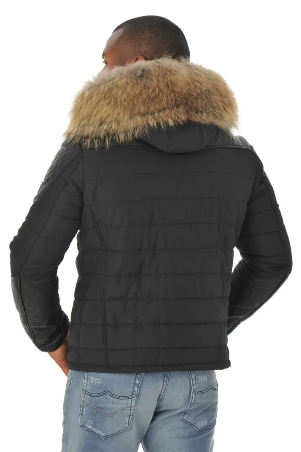 Chaqueta Hombre Horspist Carlton Noir Col Naturel