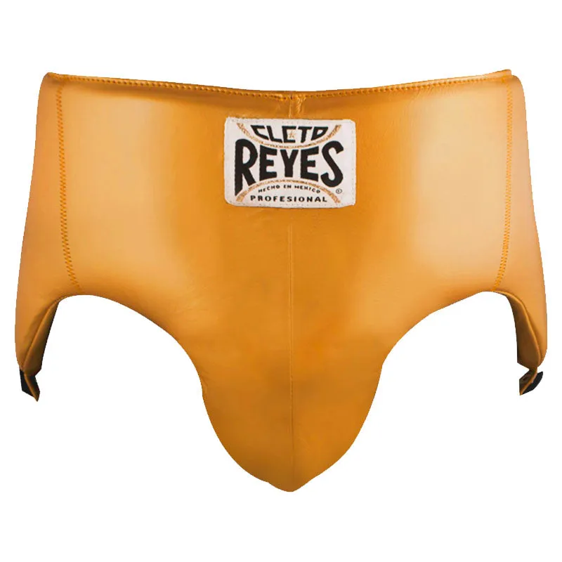 Copa protectora Cleto Reyes con rionera en piel de res