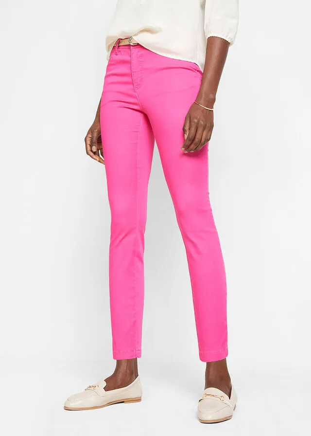 Cómodo pantalón elástico Pink lady