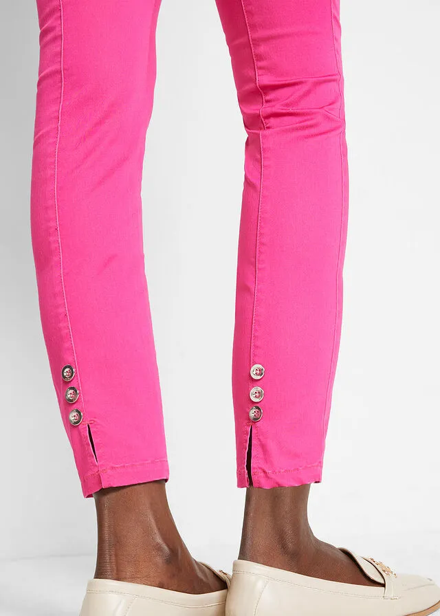 Cómodo pantalón elástico Pink lady